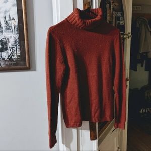 lovely EUC LL Bean soft turtleneck sweater